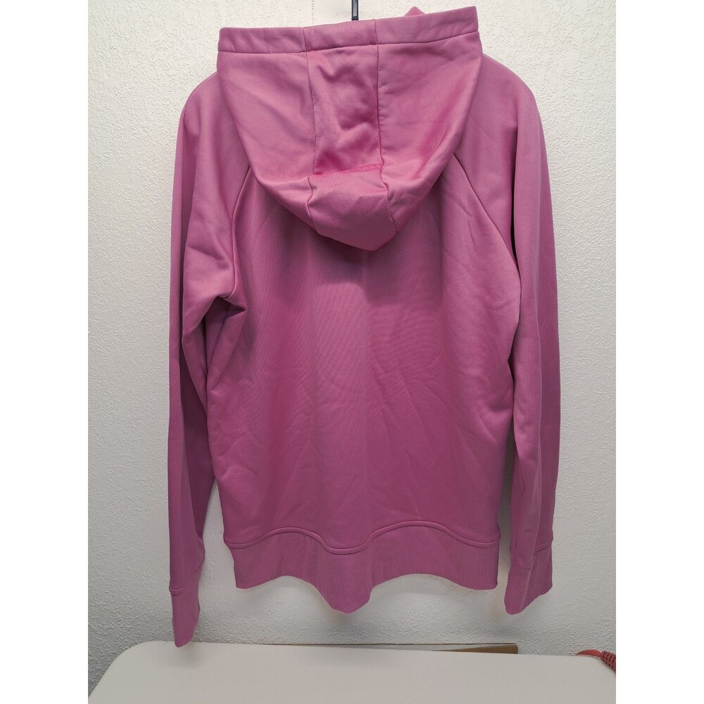Under Armour Women's Cold Gear Mock Neck Loose Purple Hoodie Size L - Picture 3 of 5